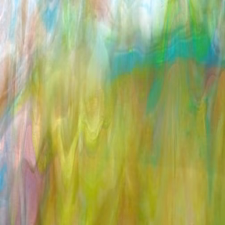 W 264 WO lila-sárga-zöld-kék félopál üveg