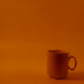 W 310 sötétborostyán transzp. üveg