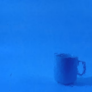 W 341 szürkéskék transzp. üveg