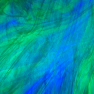 W 702 WO Mystic zöld-kék félopál üveg