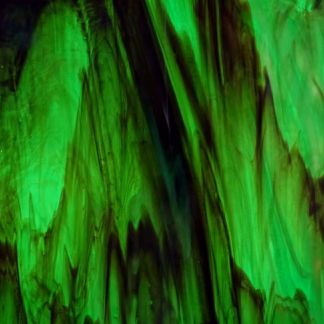 W 704 WO Mystic zöld-barna félopál üveg