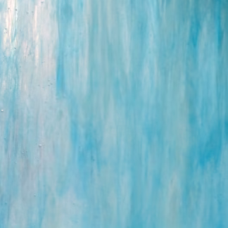 W 87 WO égkék félopál üveg