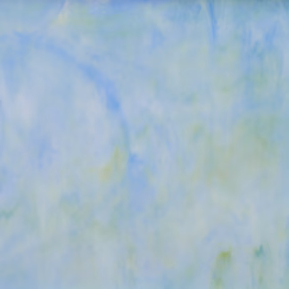 Yang A142 zöld-kék-fehér  üveg