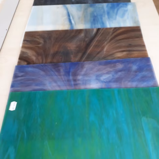 Kokomo vegyes színű 40x 45 cm üveg