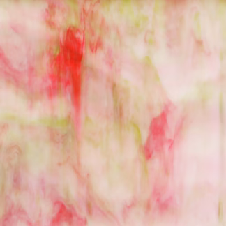 Yang 129 borostyán-pink-zöld üveg