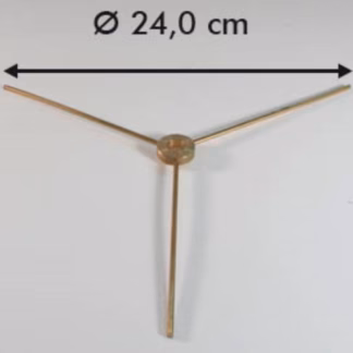 Ernyőküllő 3 ágú,12,5cm szárral