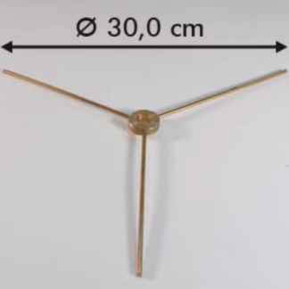 Ernyőküllő 3 ágú,15 cm szárral