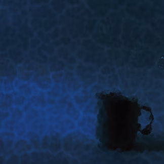 W 378 Mystic mélykék transzp. üveg