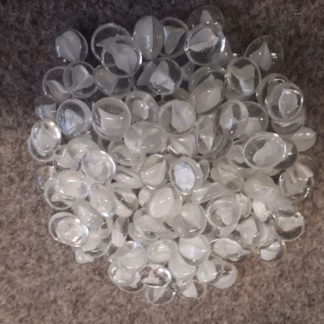 Üvegkavics áttetsző fehér  18/20 mm 500 gr.