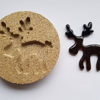 Fusingforma microboxhoz rénszarvas