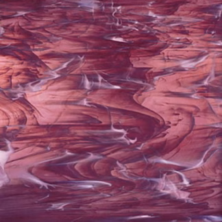 Yang A349-2S világoslila-fehér üveg