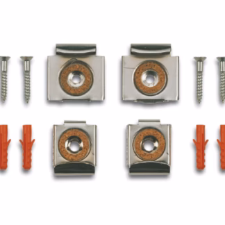 Tükörkapcsok 1,2 m2-es tükörfelületig, max. 12 Kg-ig