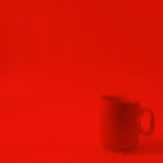 W 18 L világos piros transzparens katedrál üveg