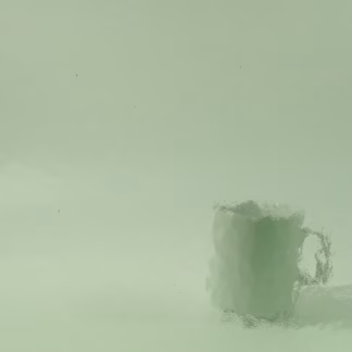 W 78 Mystic halvány limezöld transzp. üveg