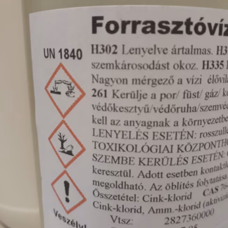 Forrasztóvíz savas 100 ml M