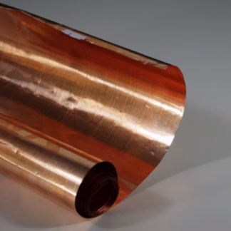 Fusinghoz rézfólia 0,02 mm 32*10 cm