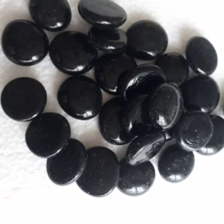 Üvegkavics opál fekete 18/20 mm 200 gr.