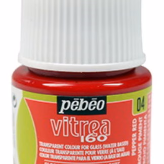 Üvegfesték Vitrea 160 paprikapiros 45ml