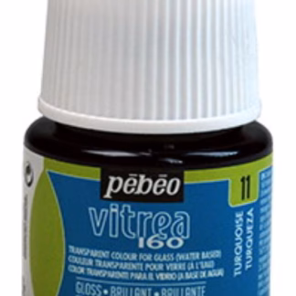 Üvegfesték Vitrea 160 türkiz 45ml