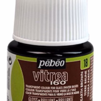 Üvegfesték Vitrea 160 földbarna 45ml