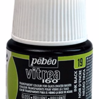 Üvegfesték Vitrea 160 tintafekete 45ml