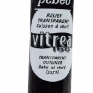 Kontúrfesték Vitrea 160 tintafekete 20ml