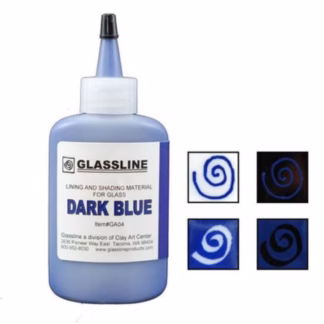 Fusingfesték mélykék Glassline bub. 56ml GLB14