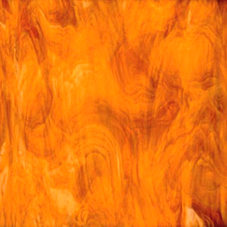 Spectrum 317-2  középborostyán-fehér félopál üveg