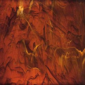 OGT 319-6F COE96 mélyborostyán fusing félopál üveg