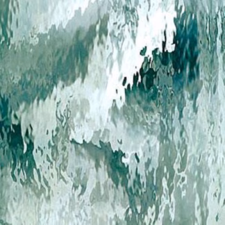 Spectrum 528-1 W tengerzöld hullámos katedrál üveg