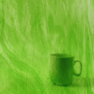 W 57 LL fűzöld-átlátszó katedrál üveg