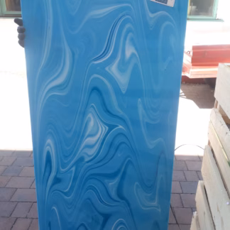 OGT FR30F COE96 tűrkízkék-sötétkék OA opál fusing üveg