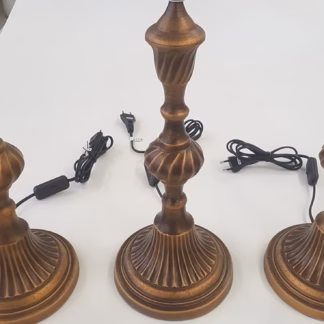 Lámpatalp csavartmintás 40 cm