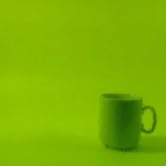 W 1146 fűzöld transzp. üveg