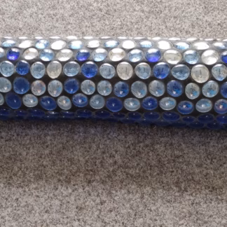 Üveggyöngyös tiffany fali lámpa