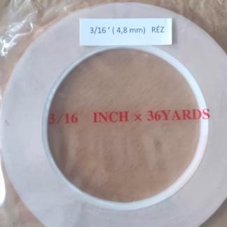Rézfólia K rézhátú 4,8mm;3/16",33 m