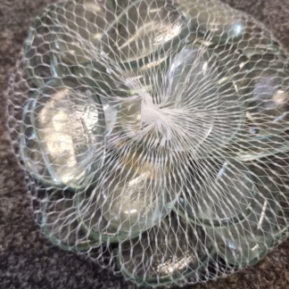 Üvegkavics víztiszta 30/40 mm 500 gr.