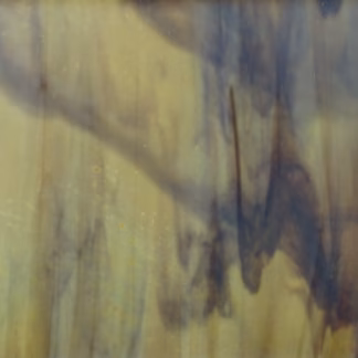 W 96-36 iri sötétbarna-elefántcsont opál fusing üveg