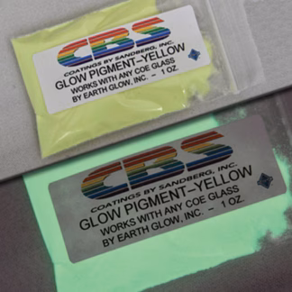 Dichroic pigment sárga