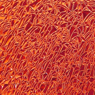 Dichroic COE96 STBKCDDR fekete-ciánvörös kristályosodó üveg CBS