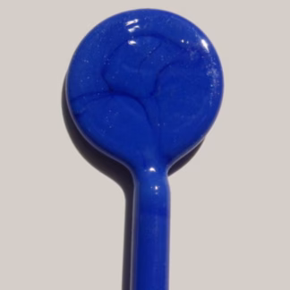 Üvegrúd M világos utramarin kék opál 5-6 mm