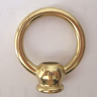 Lámpakarika sárgaréz 22 mm átm.