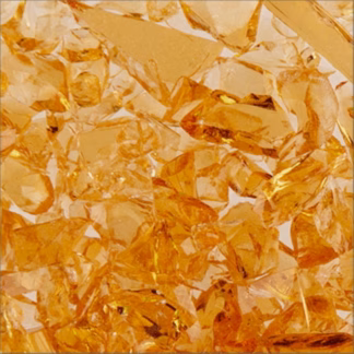 Üvegpor világos borostyán átlátszó 1102/3 COE 96