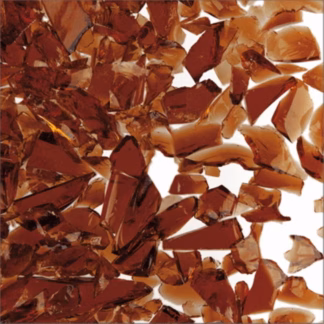 Üvegpor sötétborostyán átlátszó 111/3 COE 96