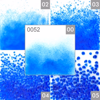 Üvegpor világoskék 0052/0 COE 82