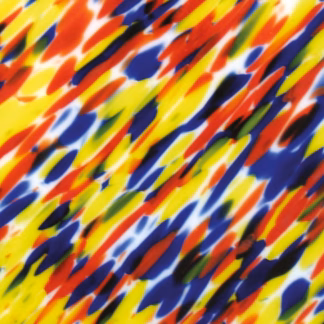 Spectrum SP 6356-7 SF kék-piros-sárga opál COE96  fusing üveg