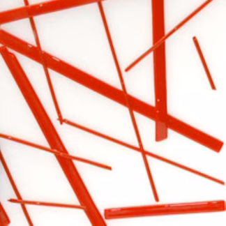 Spectrum Stringer piros opál 2502, 1,2 mm-es COE 96