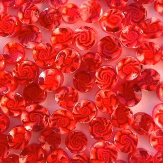 Millefiori COE 90 piros rózsa