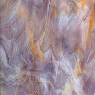 Spectrum 641-7 S borostyán-viola félopál üveg