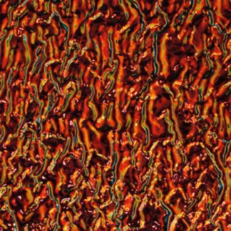 Dichroic COE90 BGRBCDR fekete-cián gyűrtmintás üveg CBS